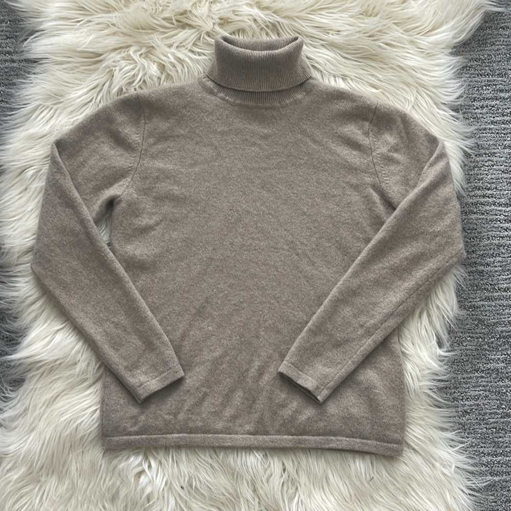 Charter Club Cashmere Turtleneck Sweater
